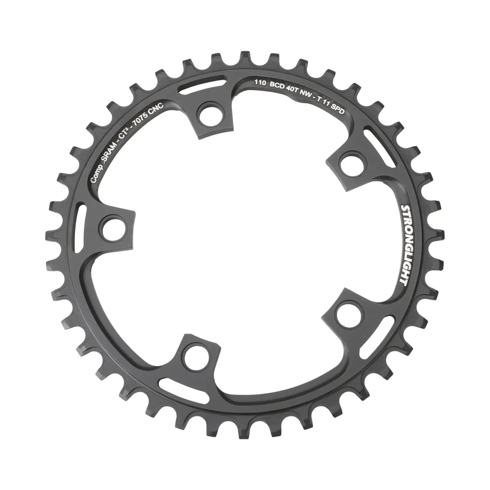 11V STRONGLIGHT CT² Sram Red/Force/Rival 110mm Mono-kedjehjul