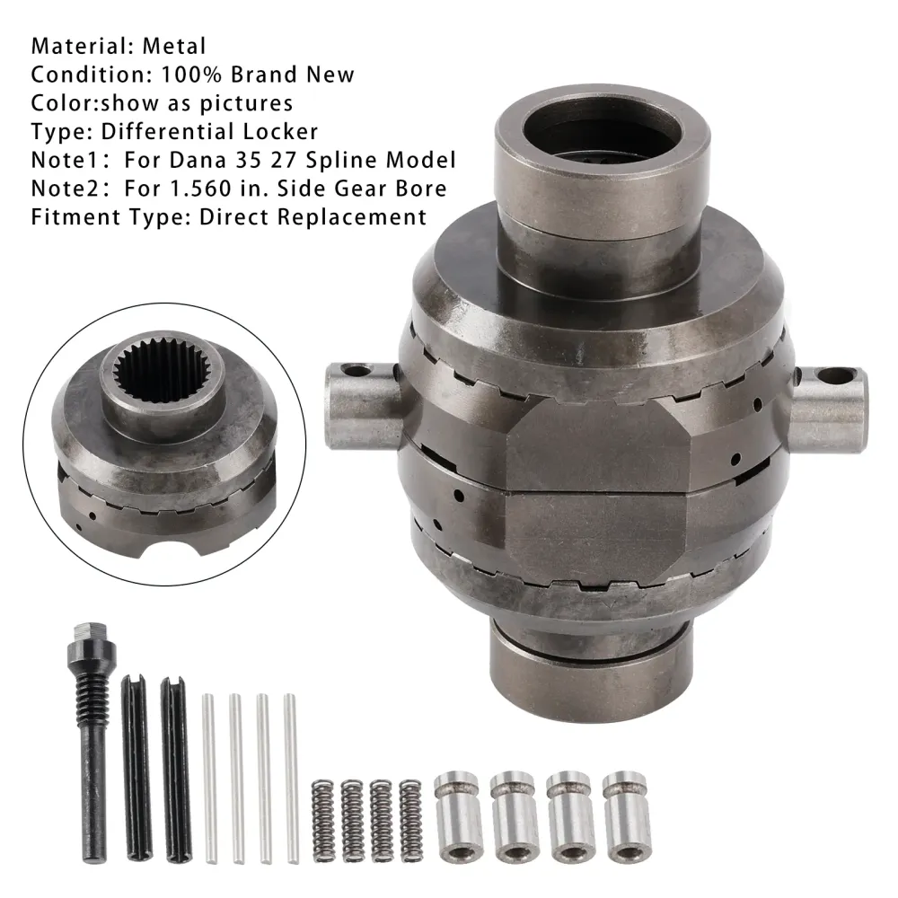 1993-1993 Jeep Grand Wagoneer Dana 35 27 spline bakre differentiellt skåp SL M35-1.5-27
