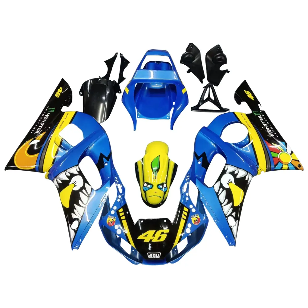 1998-2002 YAMAHA YZF 600 R6 FAIRING KIT BODYWORK ABS