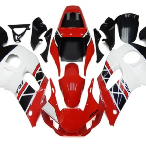 1998-2002 YAMAHA YZF 600 R6 Injektionsmässa Kit Kroppsarbete Plast ABS #22