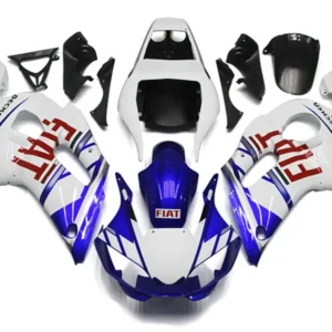 1998-2002 YAMAHA YZF 600 R6 Injektionsmässa kit Kroppsarbete Plastic ABS #20