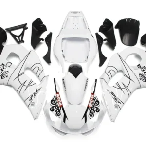 1998-2002 YAMAHA YZF 600 R6 Injektionsmässa kit Kroppsarbete Plast ABS #25