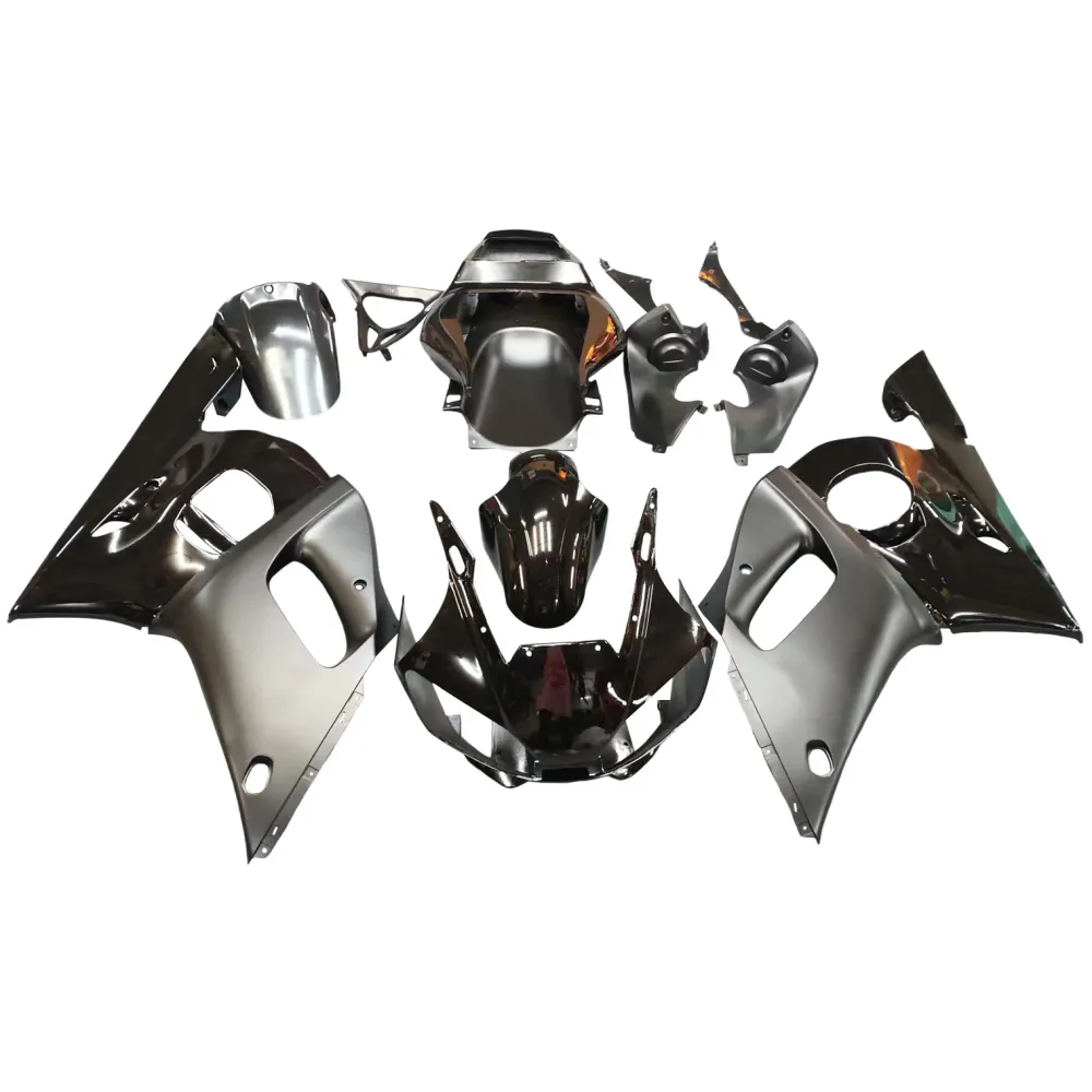 1998-2002 Yamaha YZF-R6 Kontrast Black Racing Fairings Generic
