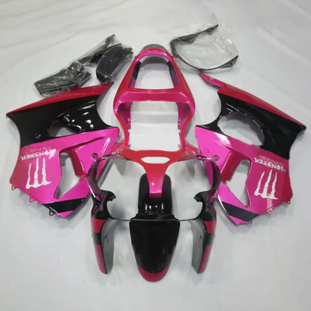 2000-2002 KAWASAKI ZX6R 636 2005-2008 ZZR600 INJEKTION FAIRING KIT BODYWORK#125
