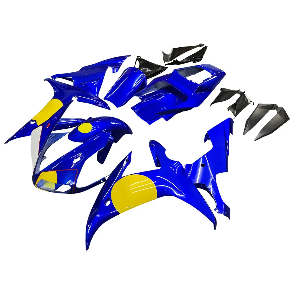 2002-2003 YAMAHA YZF 1000 R1 Injektionsmässa Kit Kroppsarbete Plastic ABS #102