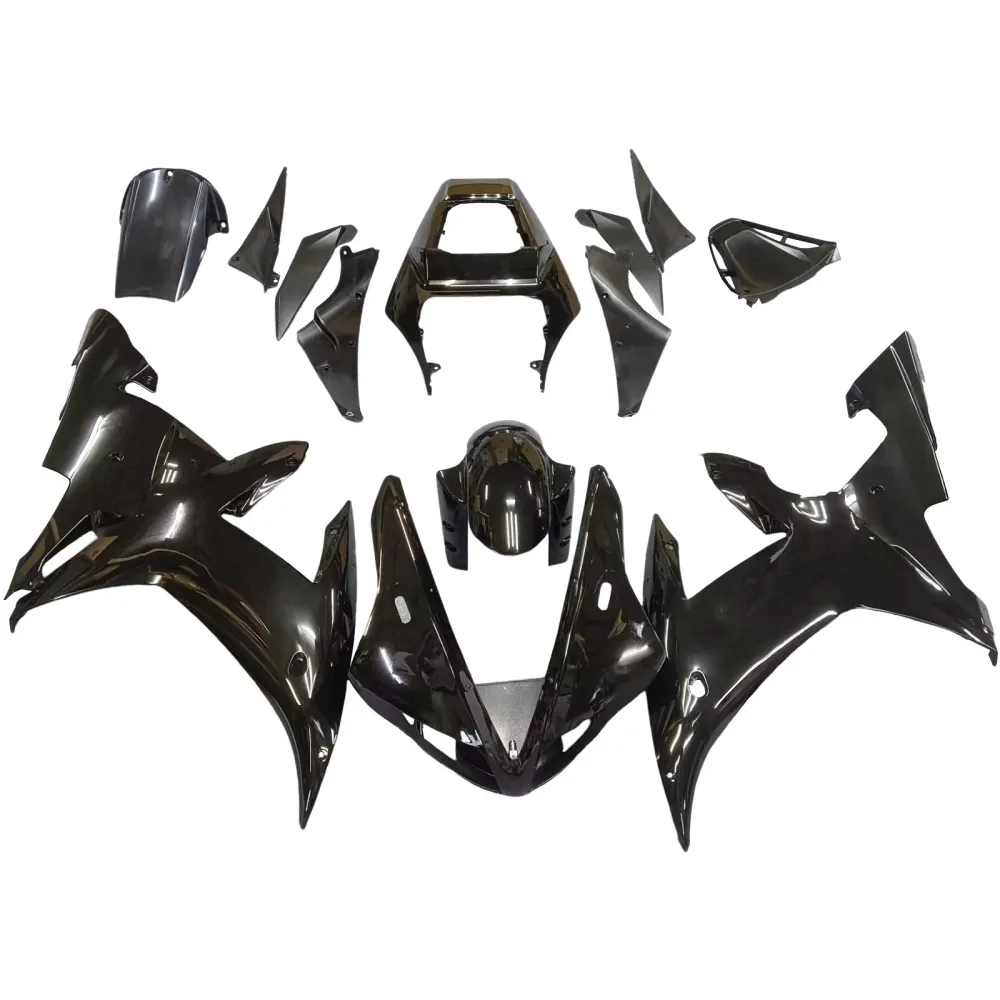 2002-2003 Yamaha YZF-R1 All Black Racing Fairings Generic