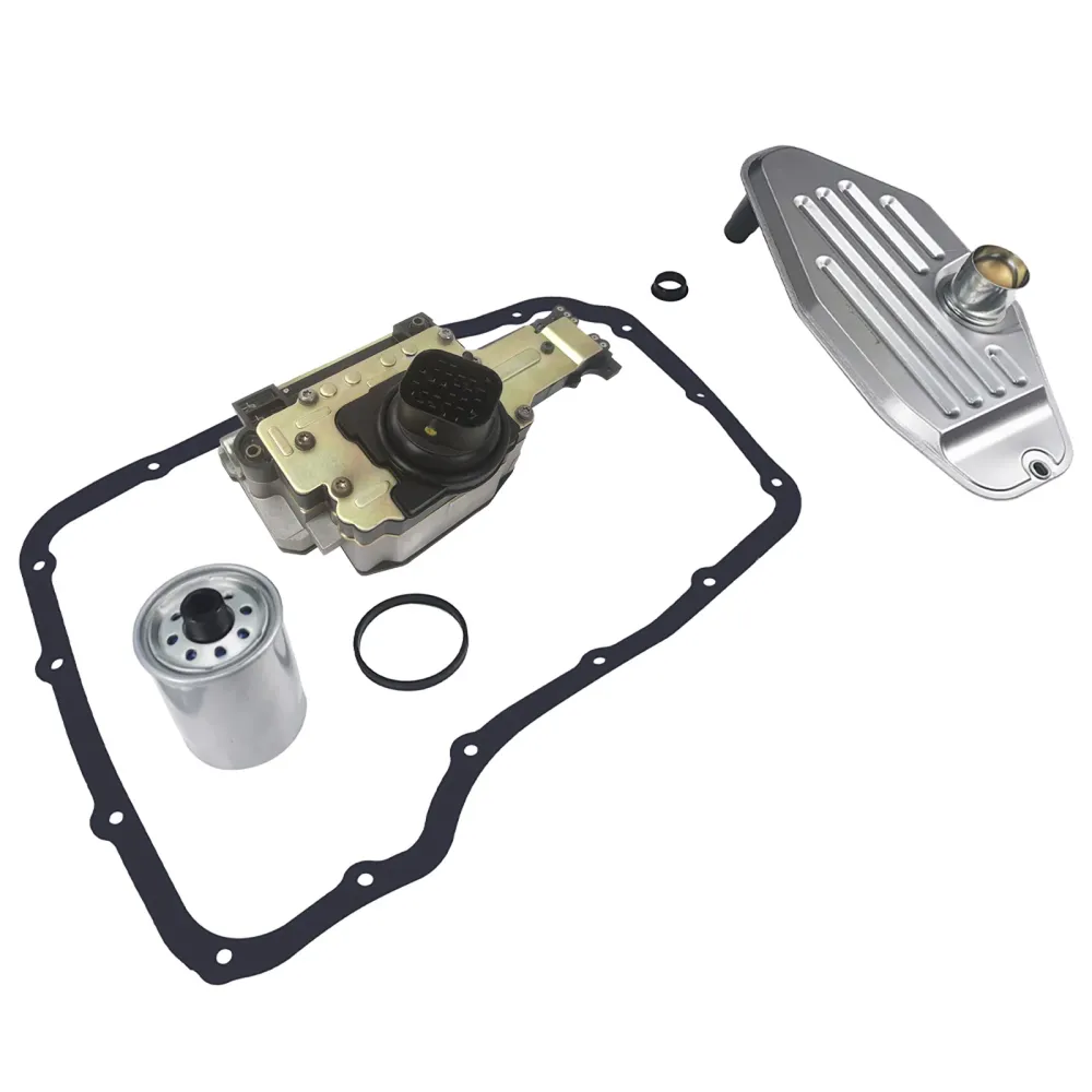 2002-2004 Jeep Grand Cherokee Laredo, Limited, Overland 4.0L L6 545RFE 45RFE växellådsväxling Solenoid Block Filter Kit
