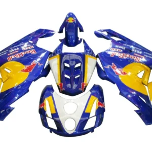 2003-2004 Ducati 999 Blå & Generiska gula racingkåpor