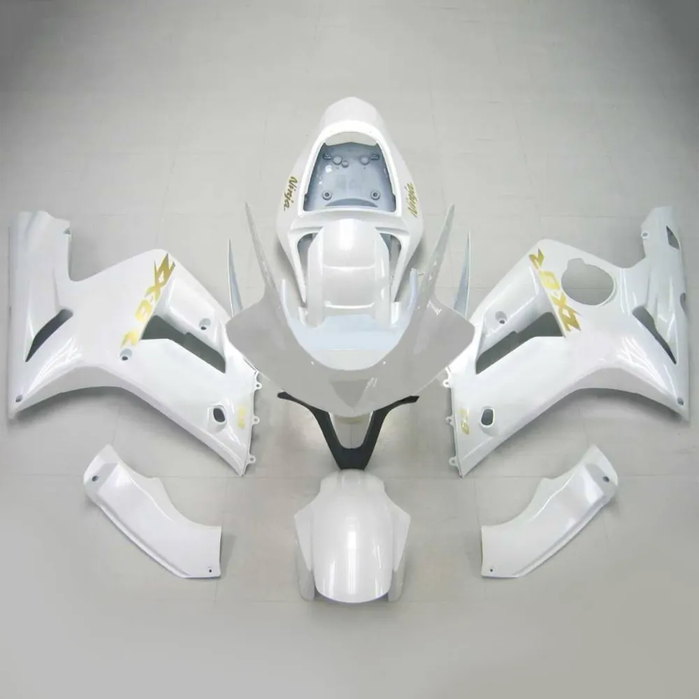 2003-2004 KAWASAKI ZX6R 636 AMOTOPART INJEKTION FAIRING KIT BOODYWORK ABS #107