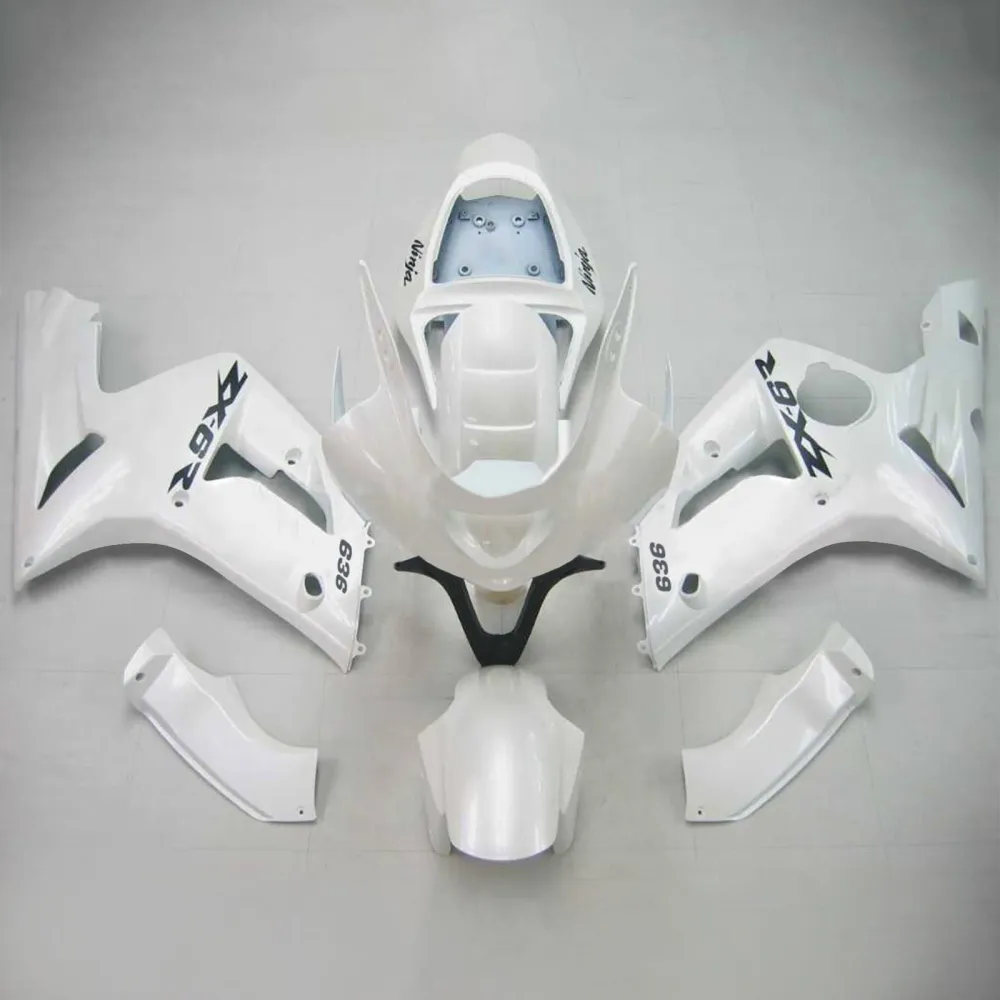 2003-2004 KAWASAKI ZX6R 636 AMOTOPART INJEKTION FAIRING KIT BOODYWORK PLAX ABS #106