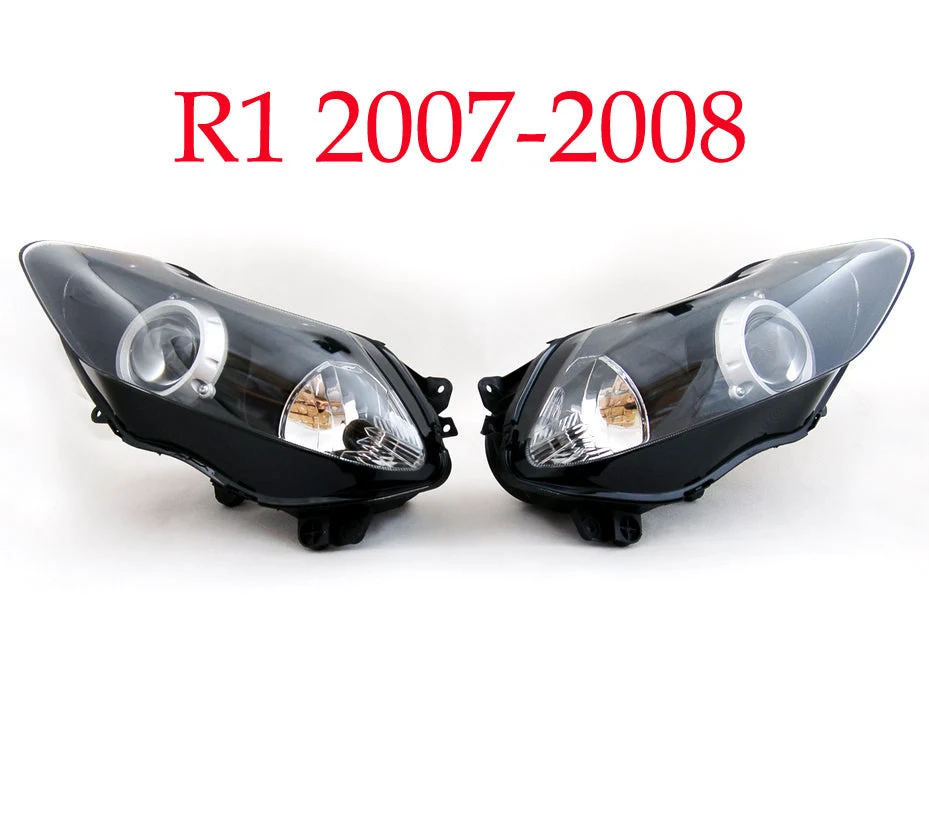 2003-2005 Yamaha R6 Motorcykel Strålkastare Montering klar Generisk