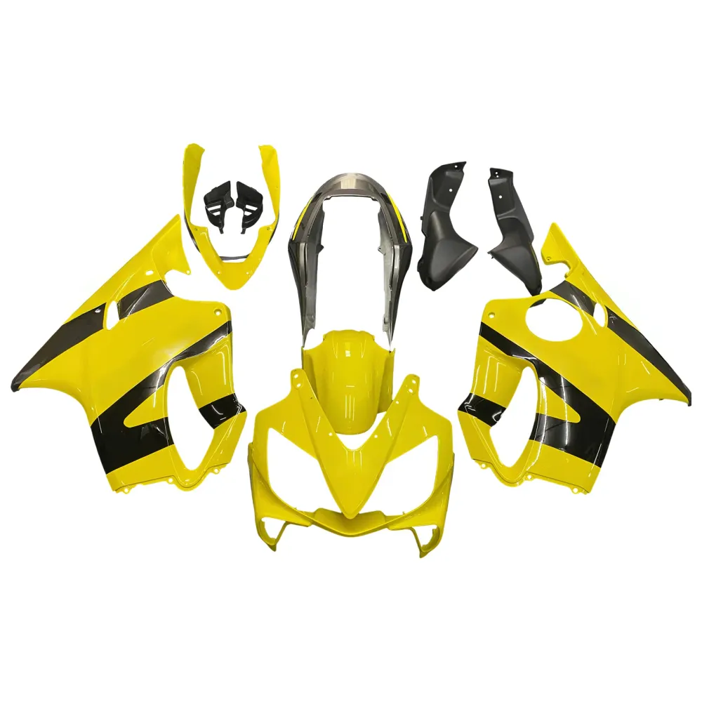 2004-2007 Honda CBR 600 F4i Gul & Svarta CBR Racing Fairings Generic
