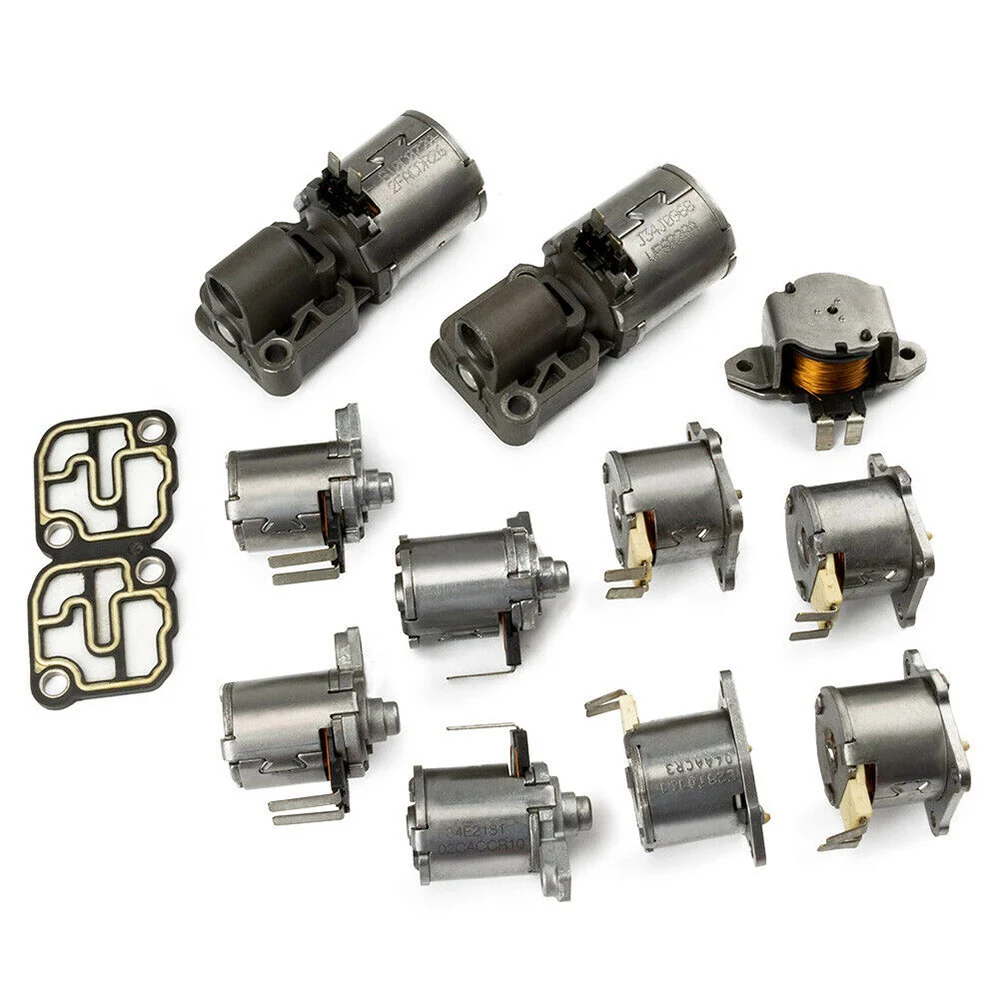 2004-Up Volkswagen Touran 6 SP F/AWD L4 1.4L 1.6L 1.9L Ny 02E Automatisk transmissionssolenoider 6Squeed Kit DQ250 DSG