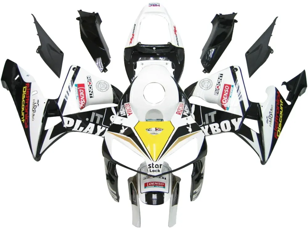 2005-2006 CBR600RR Karosseri Kåpa Svart & Andra färger av ABS-formsprutad plast, generisk