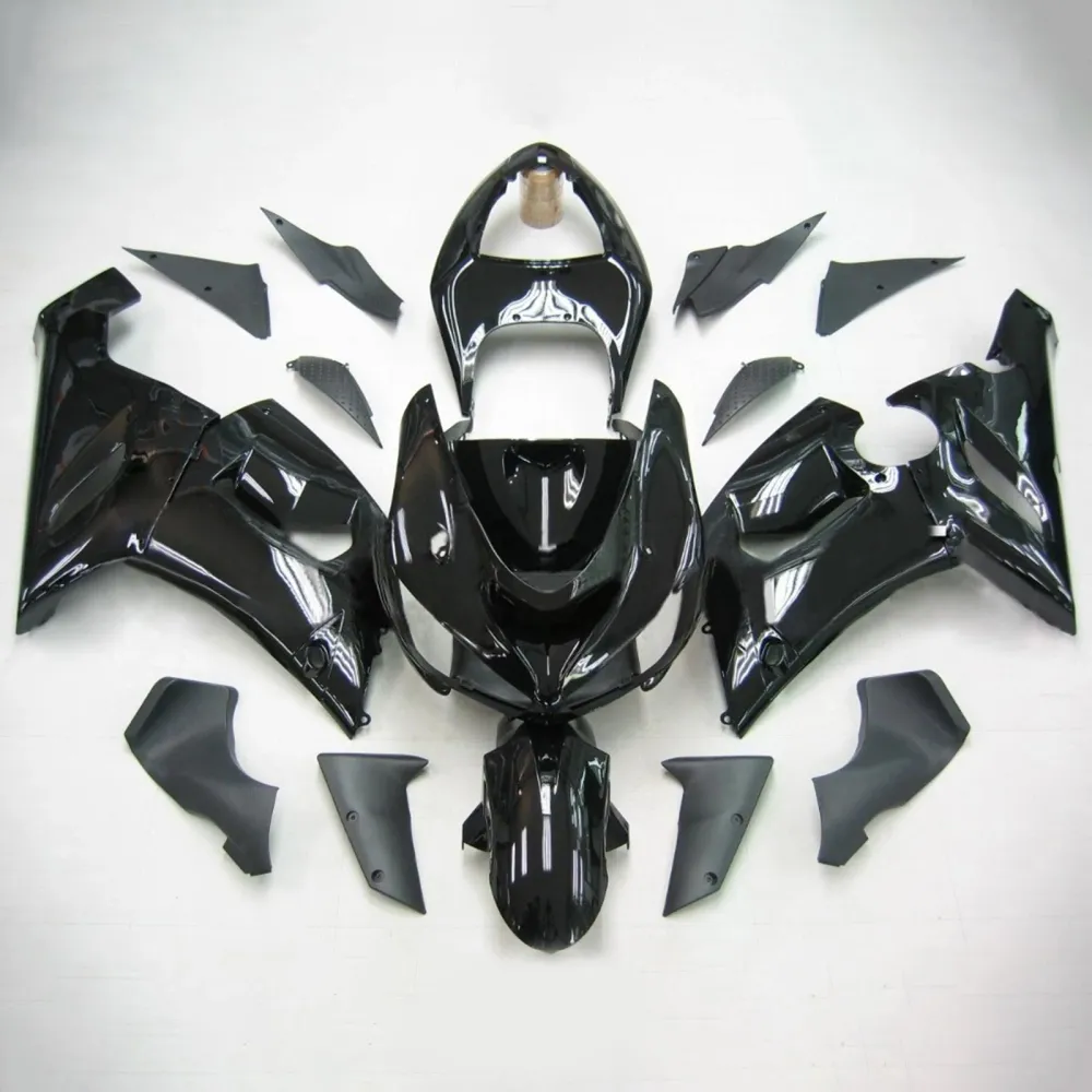 2005-2006 KAWASAKI ZX6R 636 AMOTOPART INJEKTION FAIRING KIT BOODYWORK ABS #105