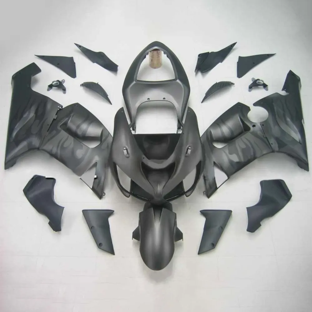 2005-2006 KAWASAKI ZX6R 636 AMOTOPART INJEKTION FAIRING KIT BOODYWORK ABS #131