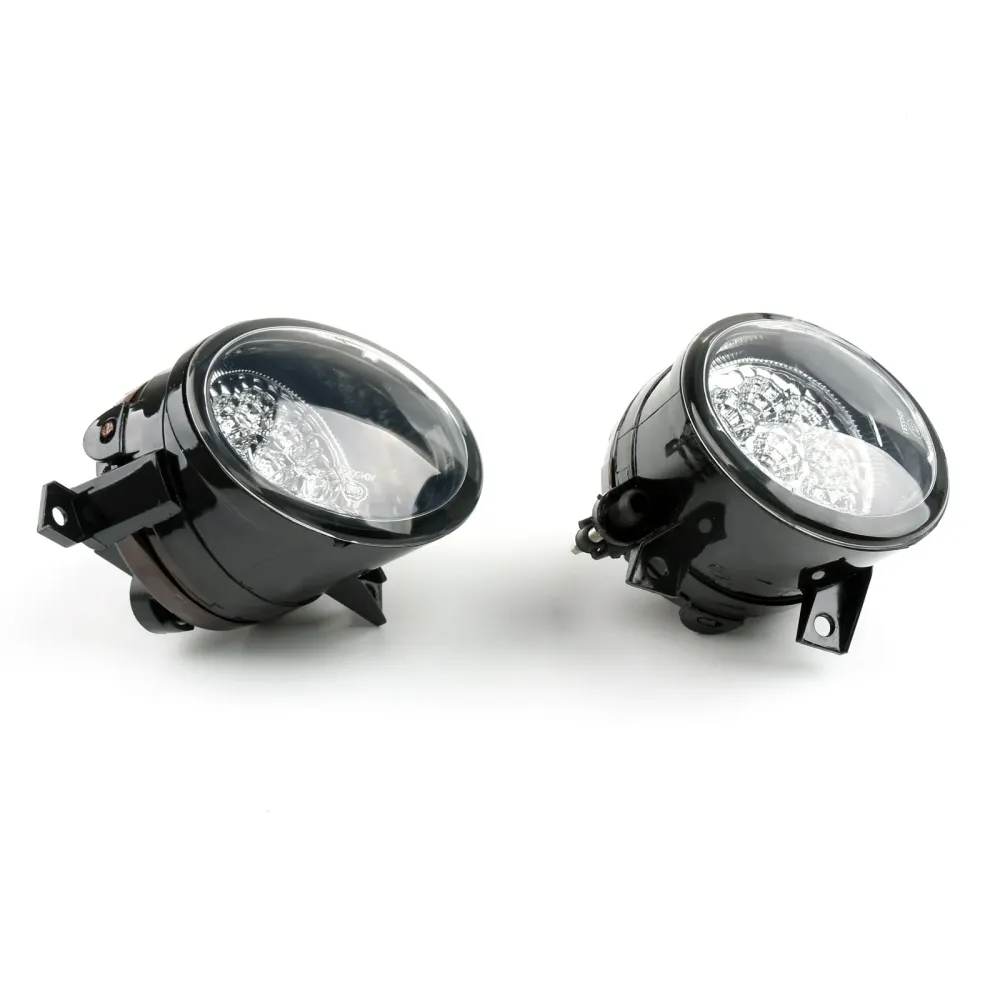 2005-2009 VW Jetta Mk5 Par främre LED-drivna dimljus fram ljusa vita 1K0 941 699 Generic
