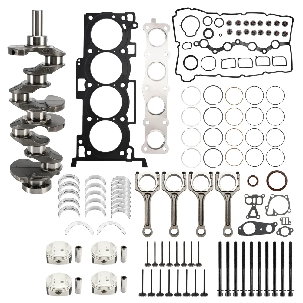 2005-2010 Kia Sportage Renoveringssats för motoröversyn Vevaxel vevstakar 23111-2G010