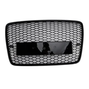 2005-2015 Audi Q7 SQ7 Glanssvart Främre stötfångare Kylare Vent Mesh Grill