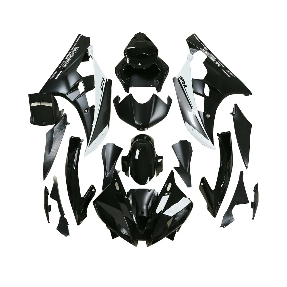 2006-2007 YAMAHA YZF R6 YZF-R6 Injektion Plastfyllning Kroppssats #25