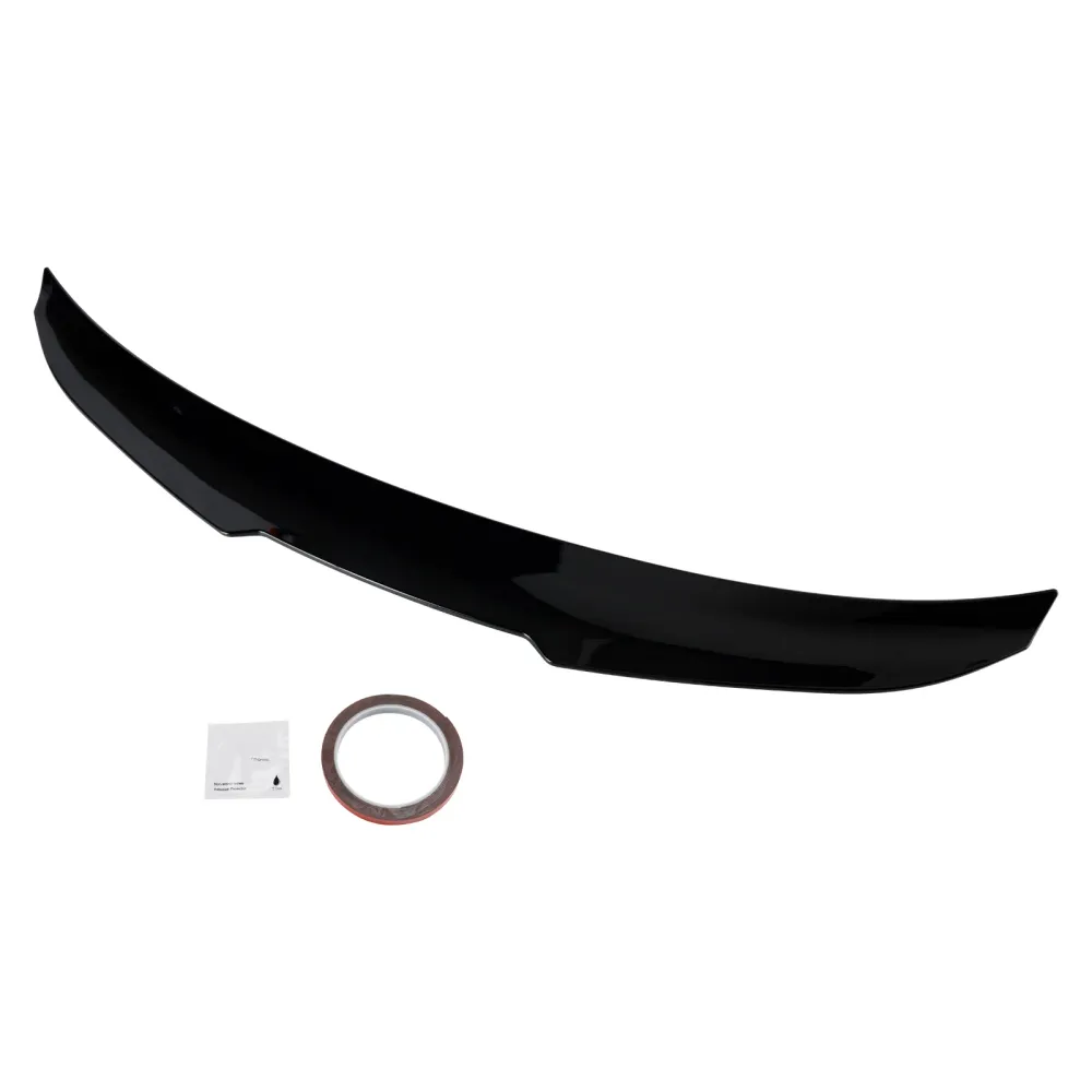2006-2013 BMW 3-serie E92 Coupe 2DR-modell Endast glanssvart bakre bagagerumsspoiler