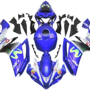 2007-2008 YAMAHA YZF 1000 R1 injektionsmässa kit Bodywork Plastic ABS #127