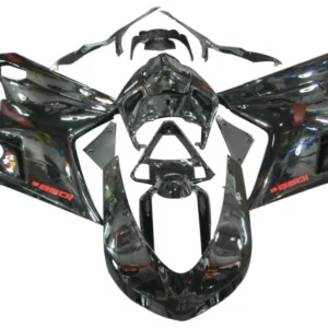 2007-2012 Ducati 1098/1198/848 Svart karosseri