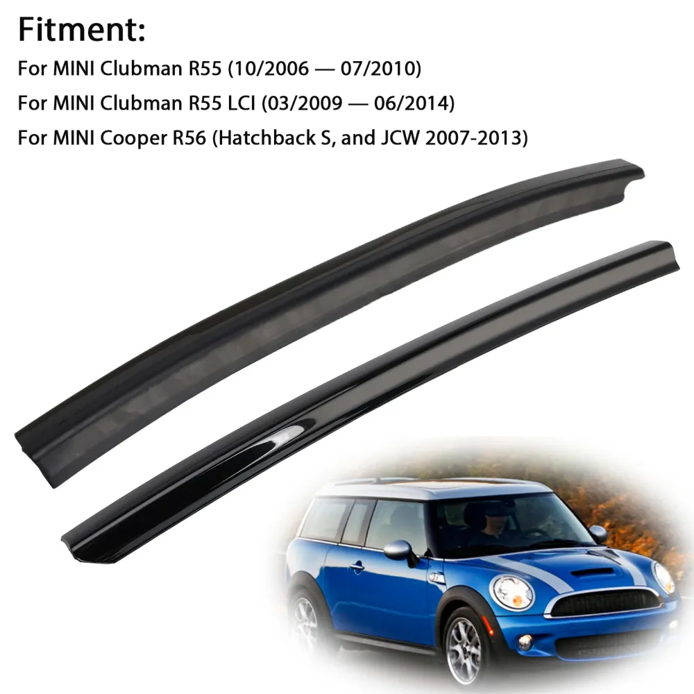 2007-2014 Mini Cooper R55 Vänster&RHöger sida dörrstolpe skydd stolpe list