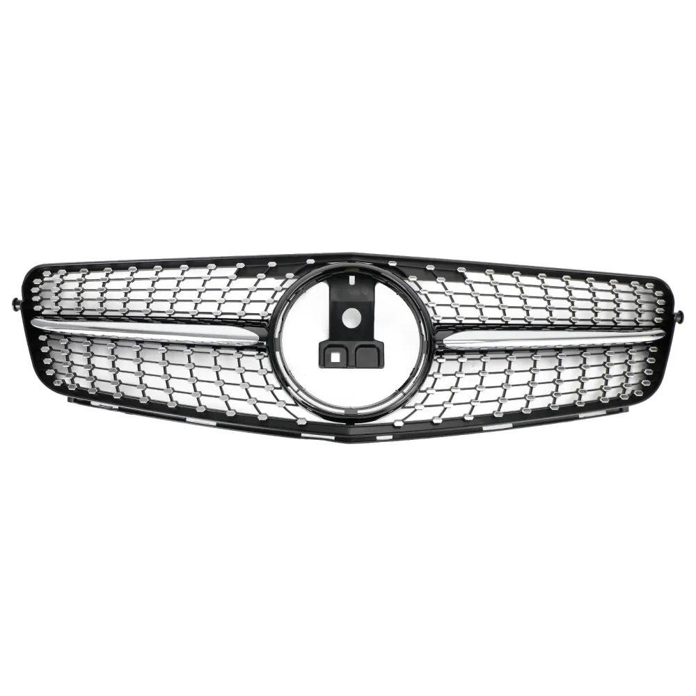 2008 2009 2010 2011 2012 2013 2014 Benz C-klass (W204C180 C200 C250 C350 Frontgrill Grill Svart Krom Generisk