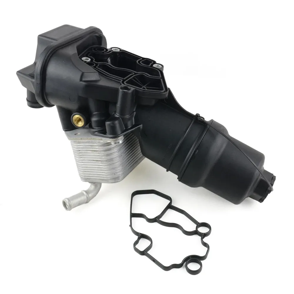 2008-2009 Audi TT Mk2 Motor Oljekylare Oljefilterenhet 06F115397J 06F115397H