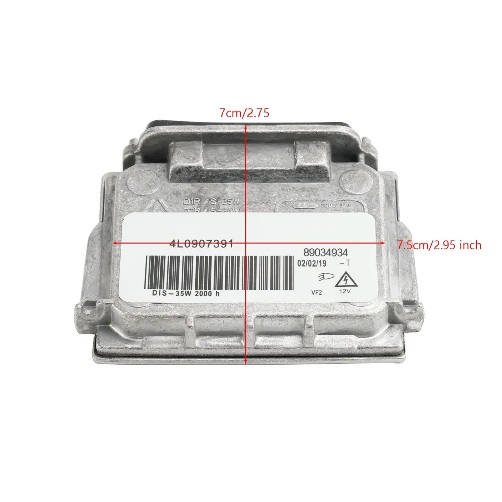 2008-2010 GMC Acadia Xenon Headlight Headlight Ballast 6G Control Module 89034934 043731 89032335