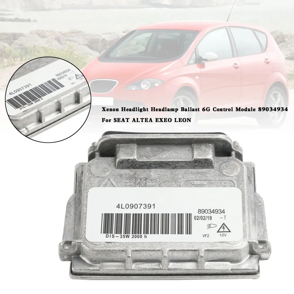 2008-2010 GMC Acadia Xenon Headlight Headlight Ballast 6G Control Module 89034934 043731 89032335