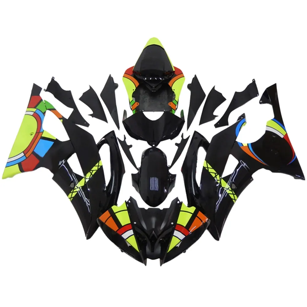 2008-2016 YAMAHA YZF 600 R6 FAIRING KIT BODYWORK ABS