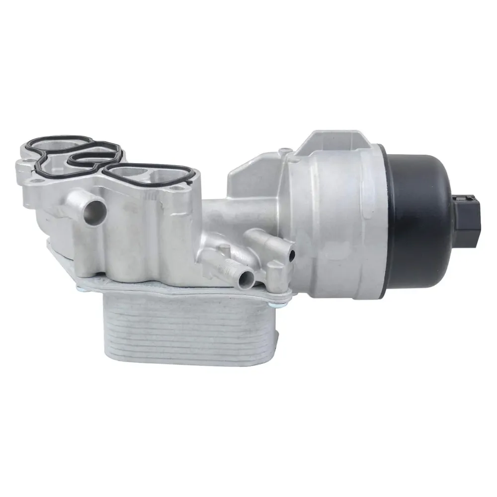 2009-2011 Mini Cooper R57 L4 1,6L Bensin Cabriolet Motor Oljekylare Oljefilterenhet 11427546279 11427552687