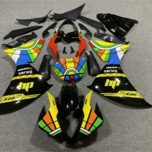 2009-2011 YAMAHA YZF 1000 R1 Injektion Fairing Kit Bodywork Plastic ABS #157