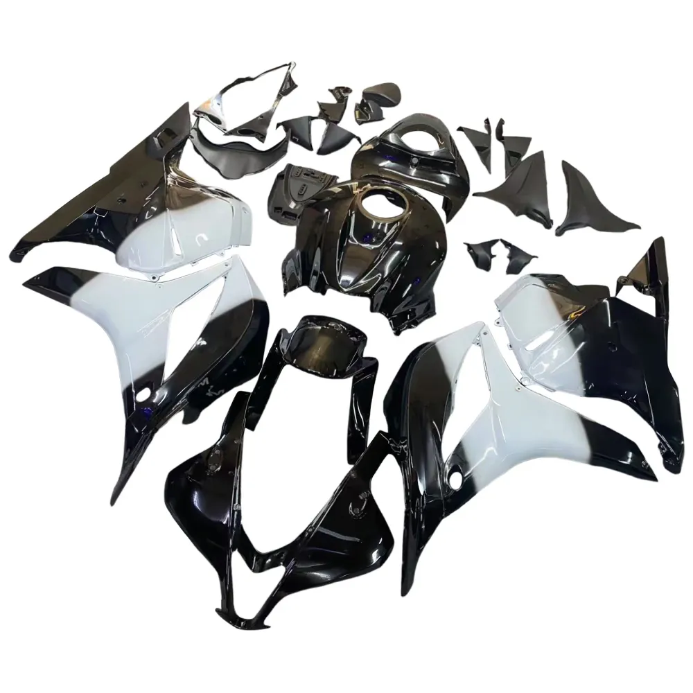 2009-2012 Honda CBR 600 RR Black West CBR Racing Fairings Generic