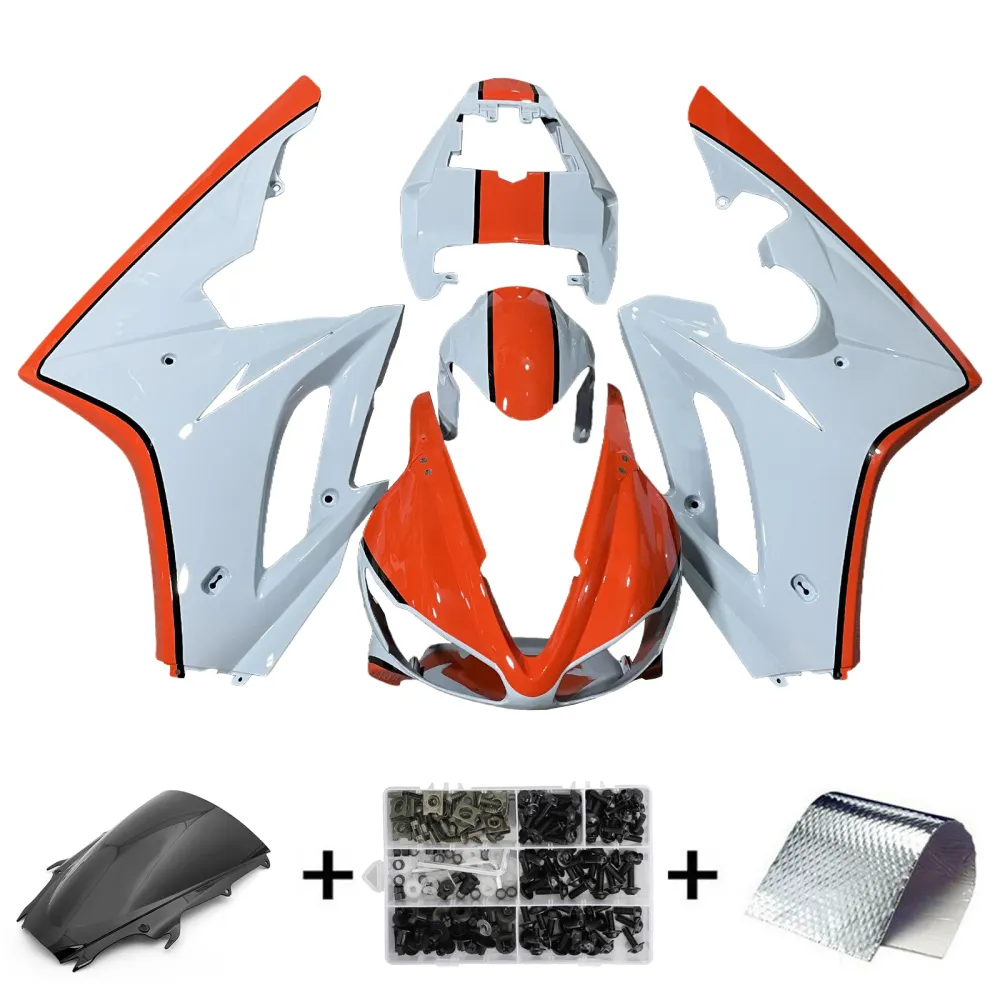 2009-2012 Triumph Daytona 675 Injection Fairing Kit Karosseri Plast ABS