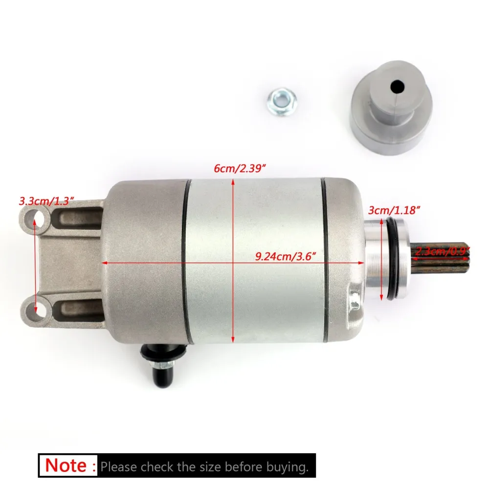 2009-2014 Aprilia Scarabeo 125 dvs STARTMOTOR ASSY AP2QCA000648