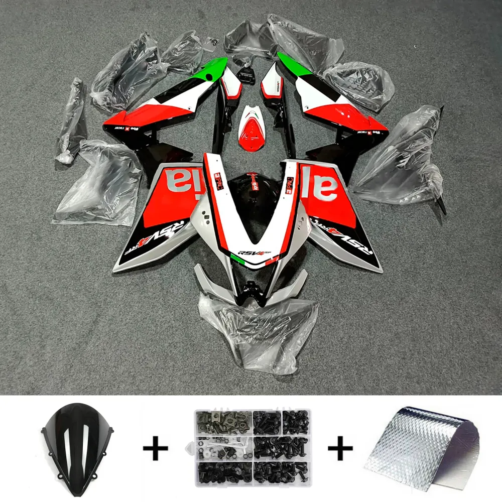 2009-2015 Aprilia RSV4 1000 Injection Fairing Kit Karosseri Plast ABS
