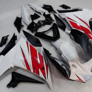2009-2015 Yamaha FZ6R Amotopart Injection Fairing Kit Karosseri Plast ABS #108