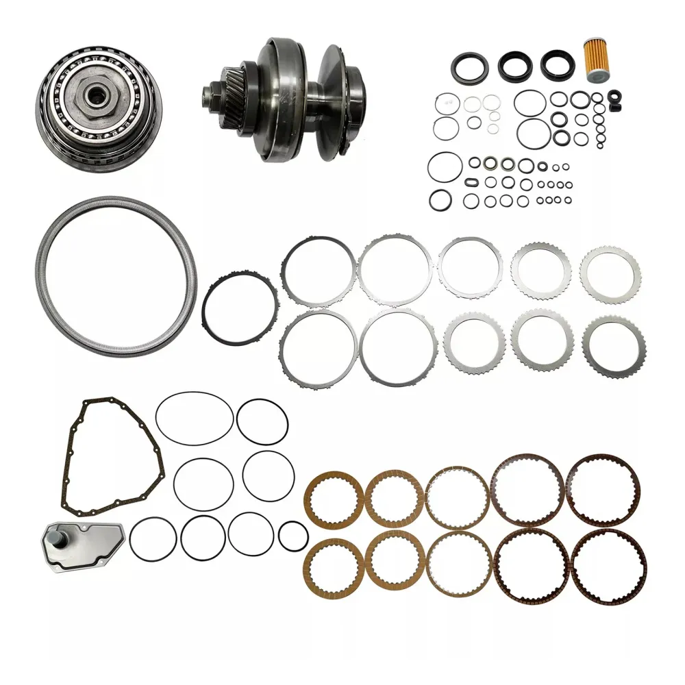 2010-2015 Nissan JUKE L3 1.2L L4 1.5 1.6L Transmission Master Rebuild Kit & Remskiva med rem JF015E RE0F11A 29T
