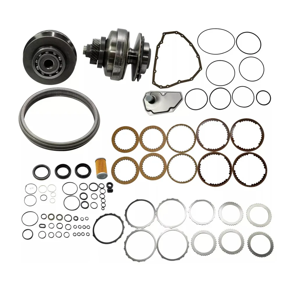 2011-2015 SUZUKI SOLIO L4 1,2L Transmission Master Rebuild Kit & Remskiva med rem JF015E RE0F11A 29T