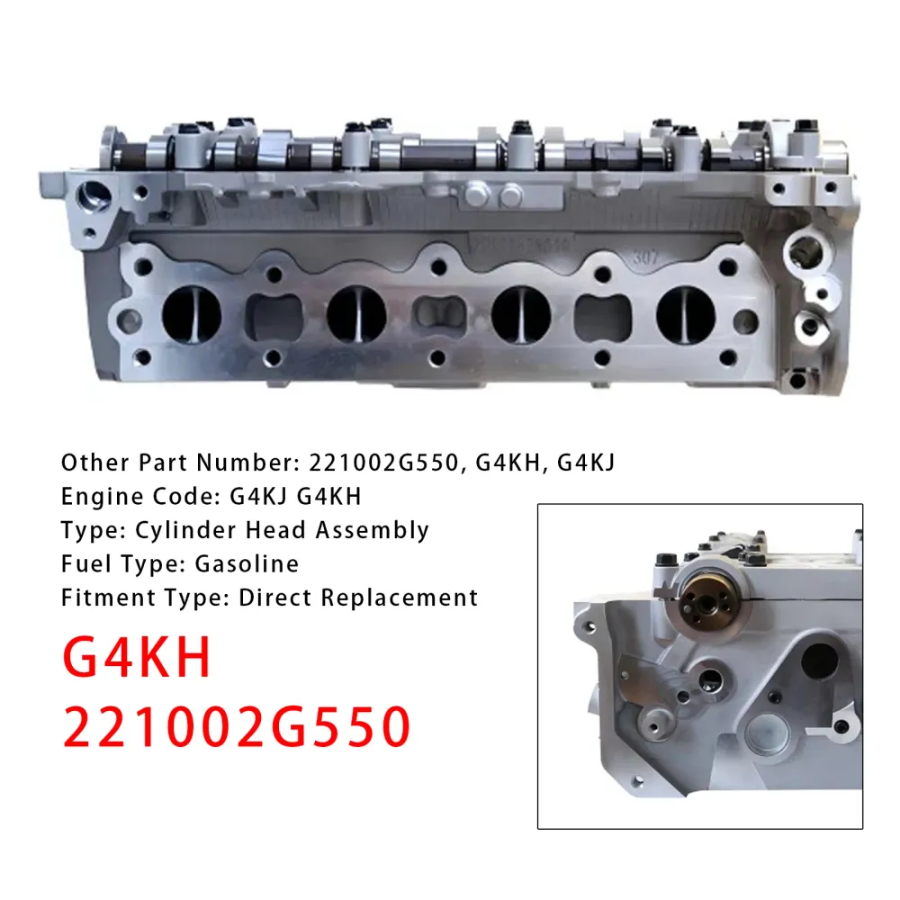 2011-2018 Kia Optima 4-dörrars 2.4L Topplock G4KH 221002G550 CPW13893