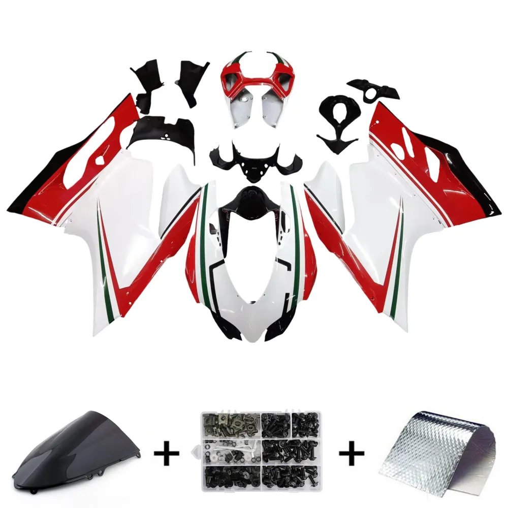 2012-2015 Ducati 1199/899 injektionsmässa kit karosseriplast ABS