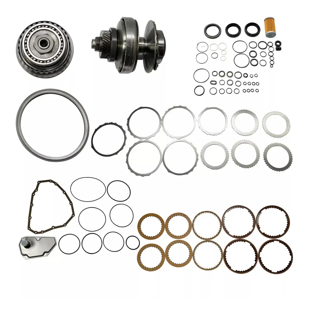 2012-2015 Nissan NOTE L3 1.2L L4 1.5 Transmission Master Rebuild Kit & Remskiva med rem JF015E RE0F11A 29T