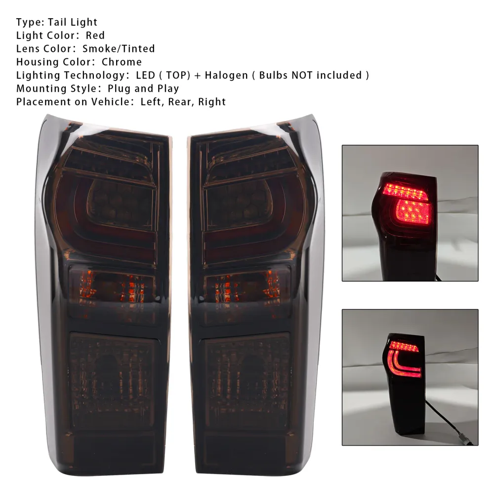 2012-2019 ISUZU D-MAX DMAX RC par LED-bakljus baklykta