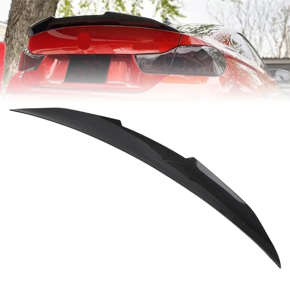 2014-2020 BMW 4-serie F36 4DR Coupe Kolfiberlook Bakre Boot Spoiler PSM Style