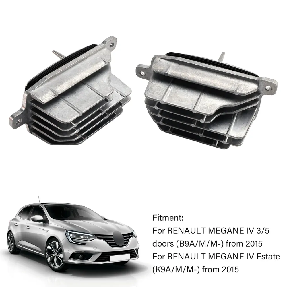 2015 RENAULT MEGANE IV 3/5 dörrar (B9A/M/M) Vänster & Höger Strålkastare DRL Styrmodul 285753299R
