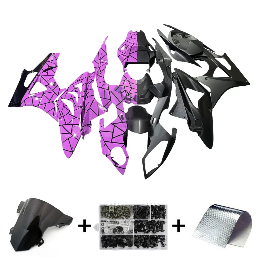 2015-2016 BMW S1000RR Injection Fairing Kit Karosseri Plast ABS