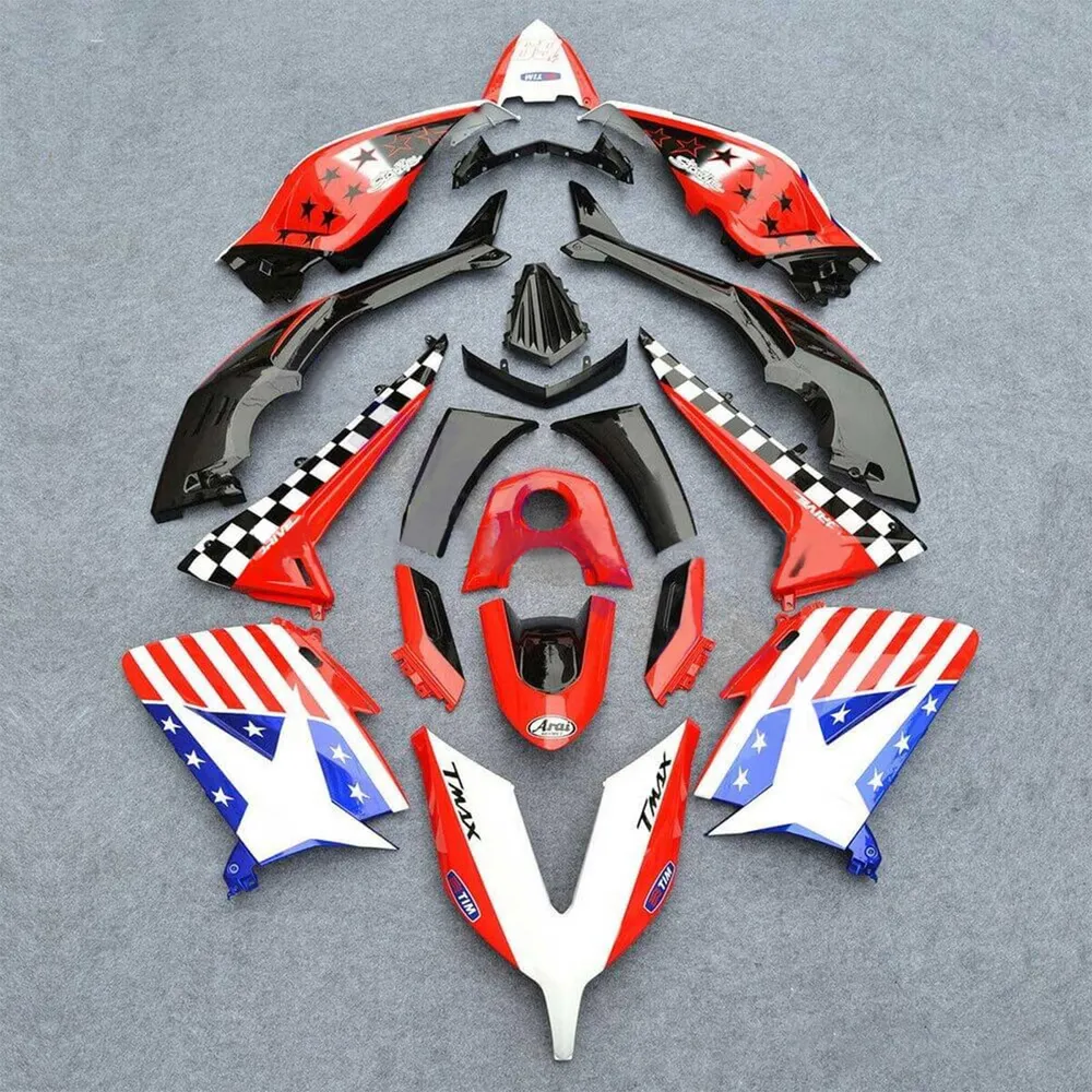 2015-2016 YAMAHA T-MAX TMAX530 AMotopart Injection Fairing Kit Bodywork ABS #106